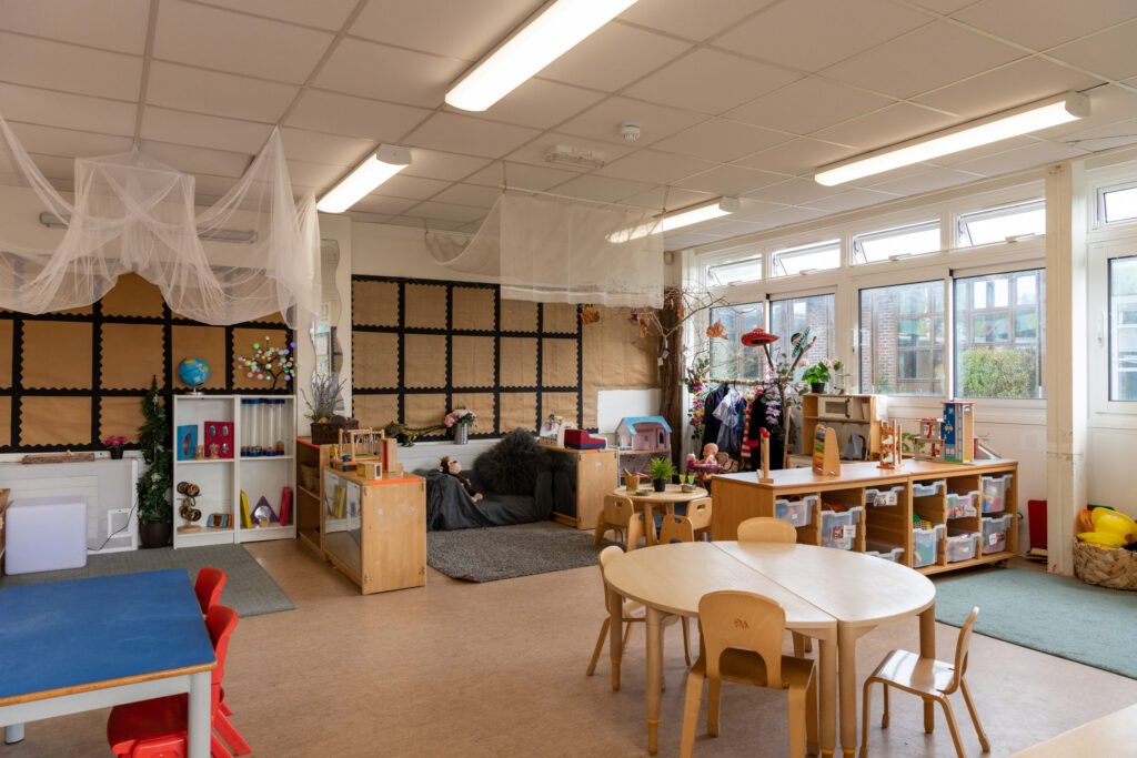 Wickham Pre-School children learning and playing