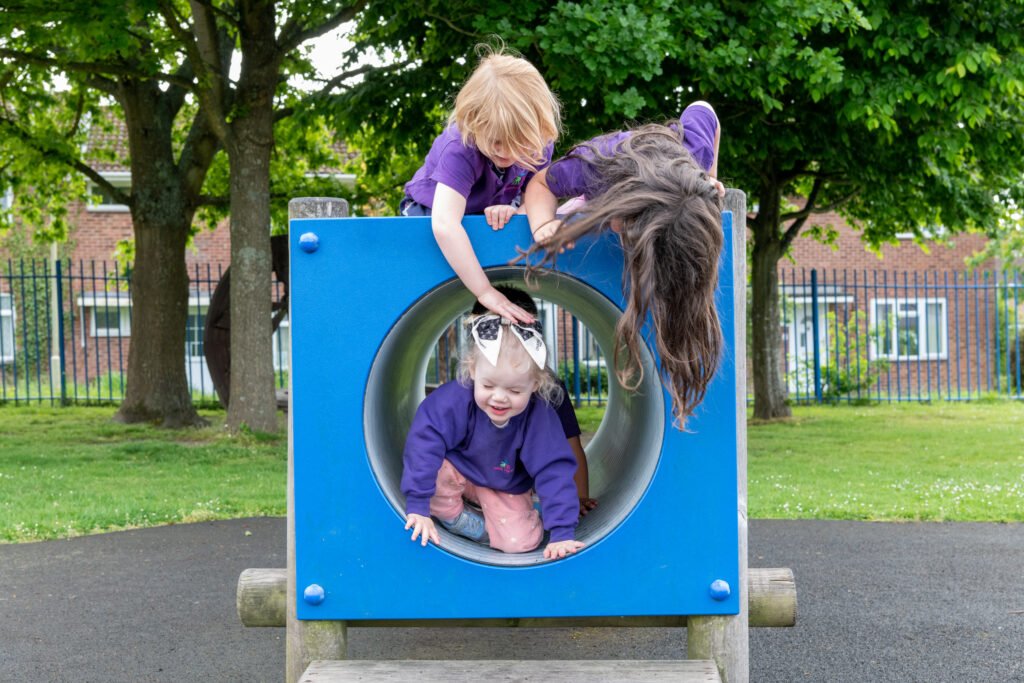 Wickham Pre-School children learning and playing