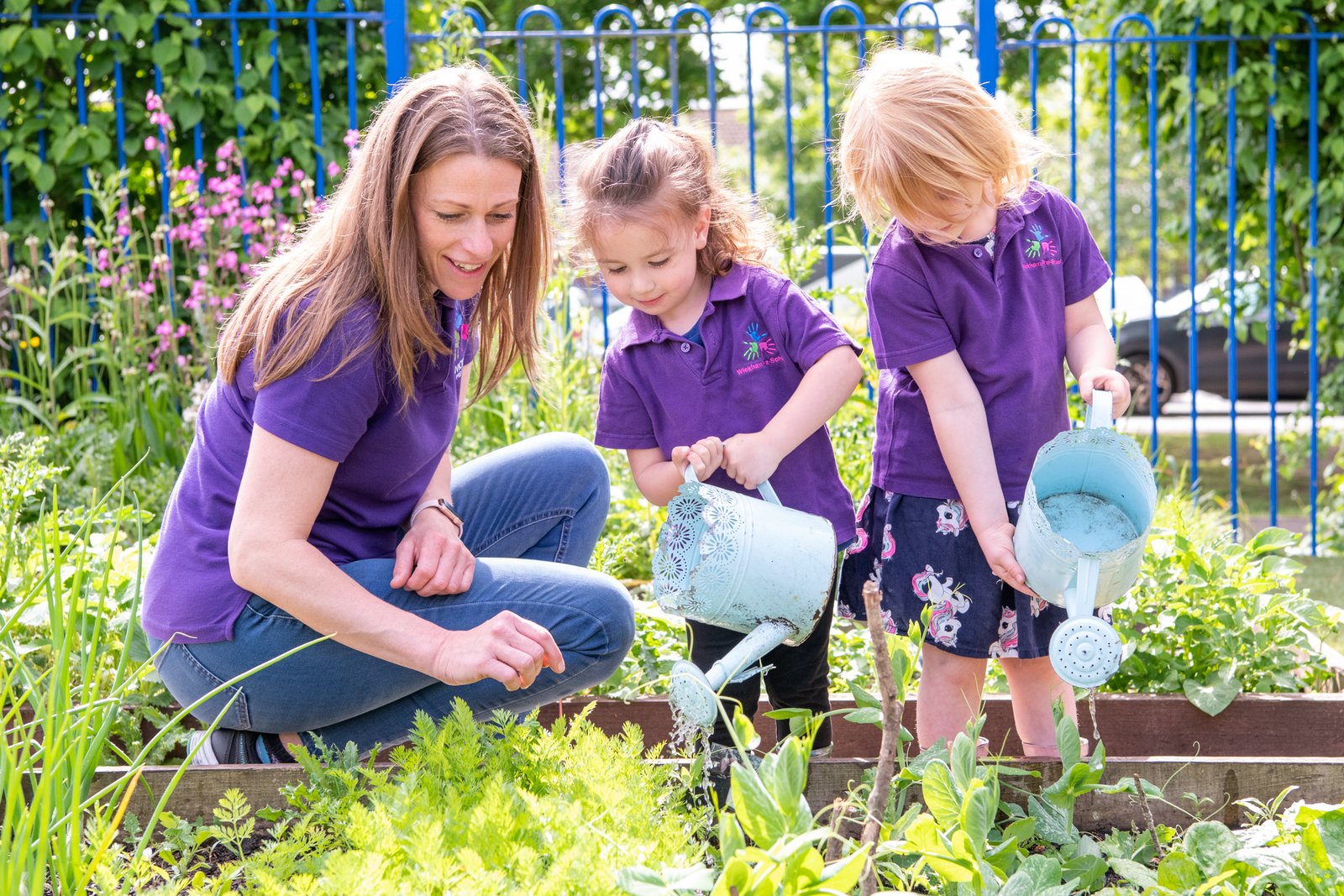 Wickham Pre-School children learning and playing
