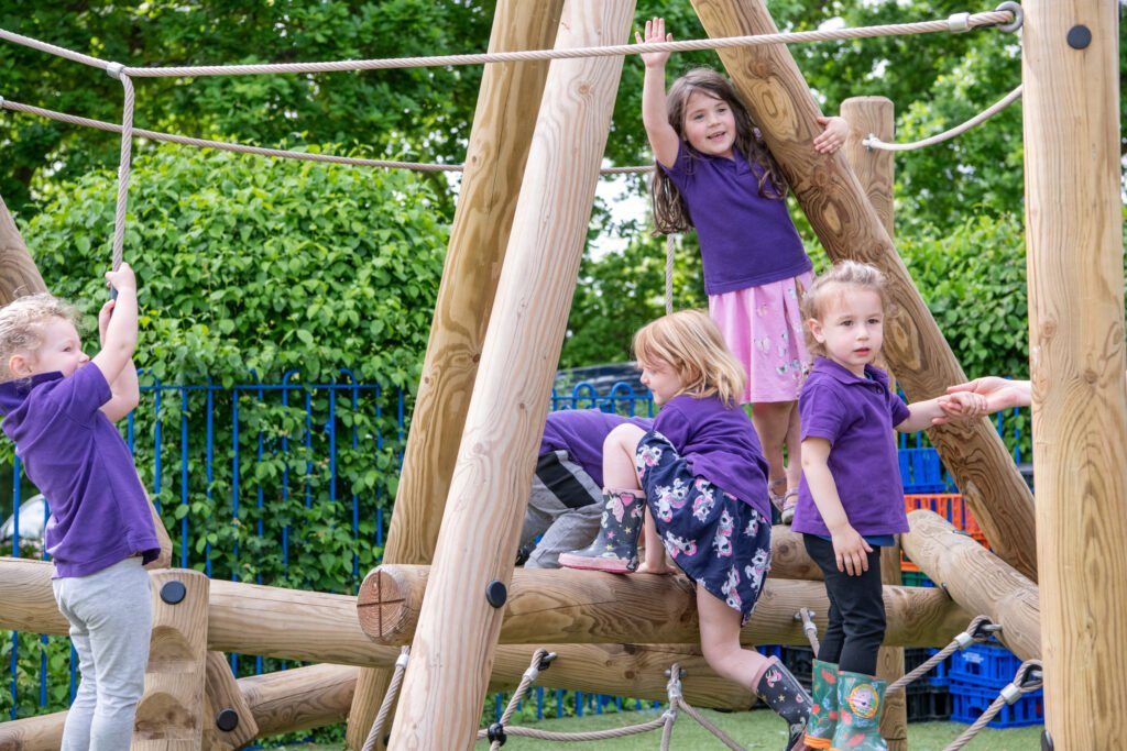 Wickham Pre-School children learning and playing