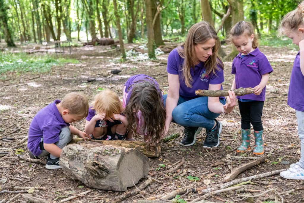 Wickham Pre-School children learning and playing