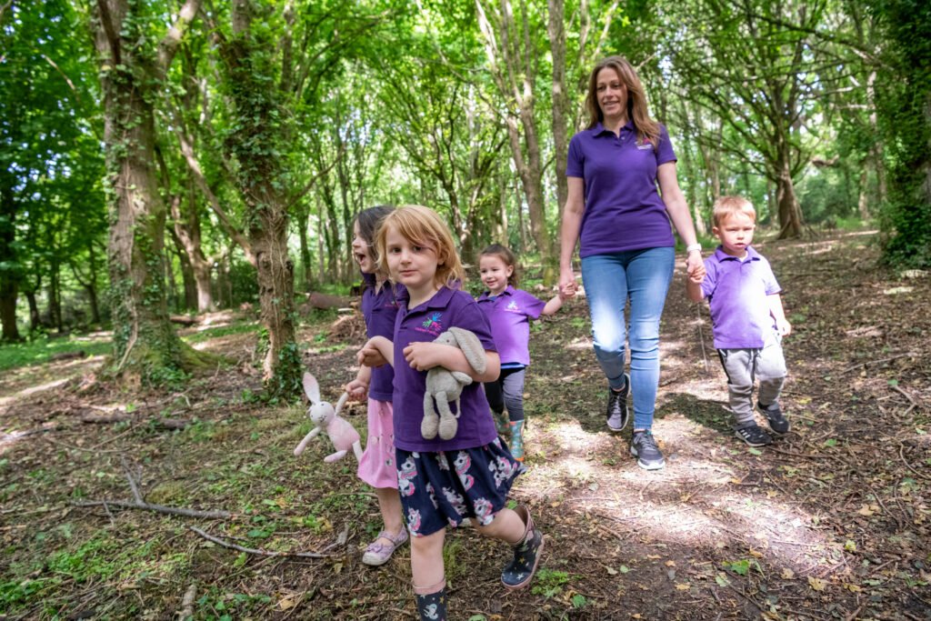 Wickham Pre-School children learning and playing