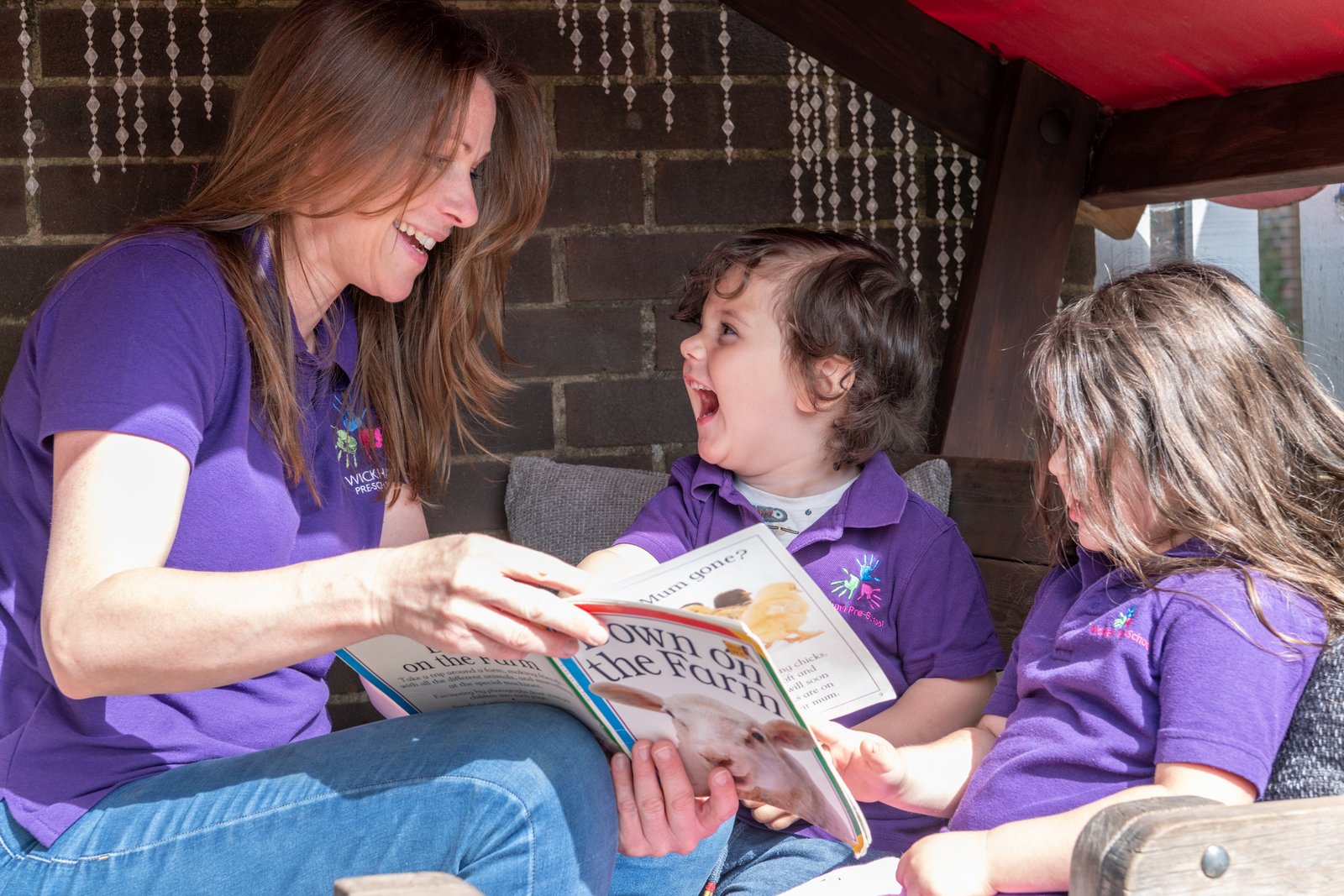 Wickham Pre-School children learning and playing